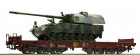 67595 Roco Heavy duty flat car with armored howitzer 2000